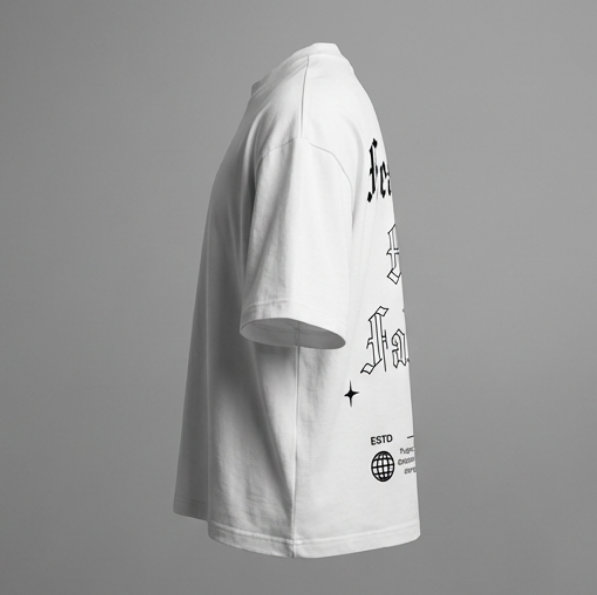 Fearless and Faithful White T-shirt