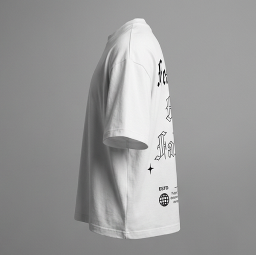 Fearless and Faithful White T-shirt